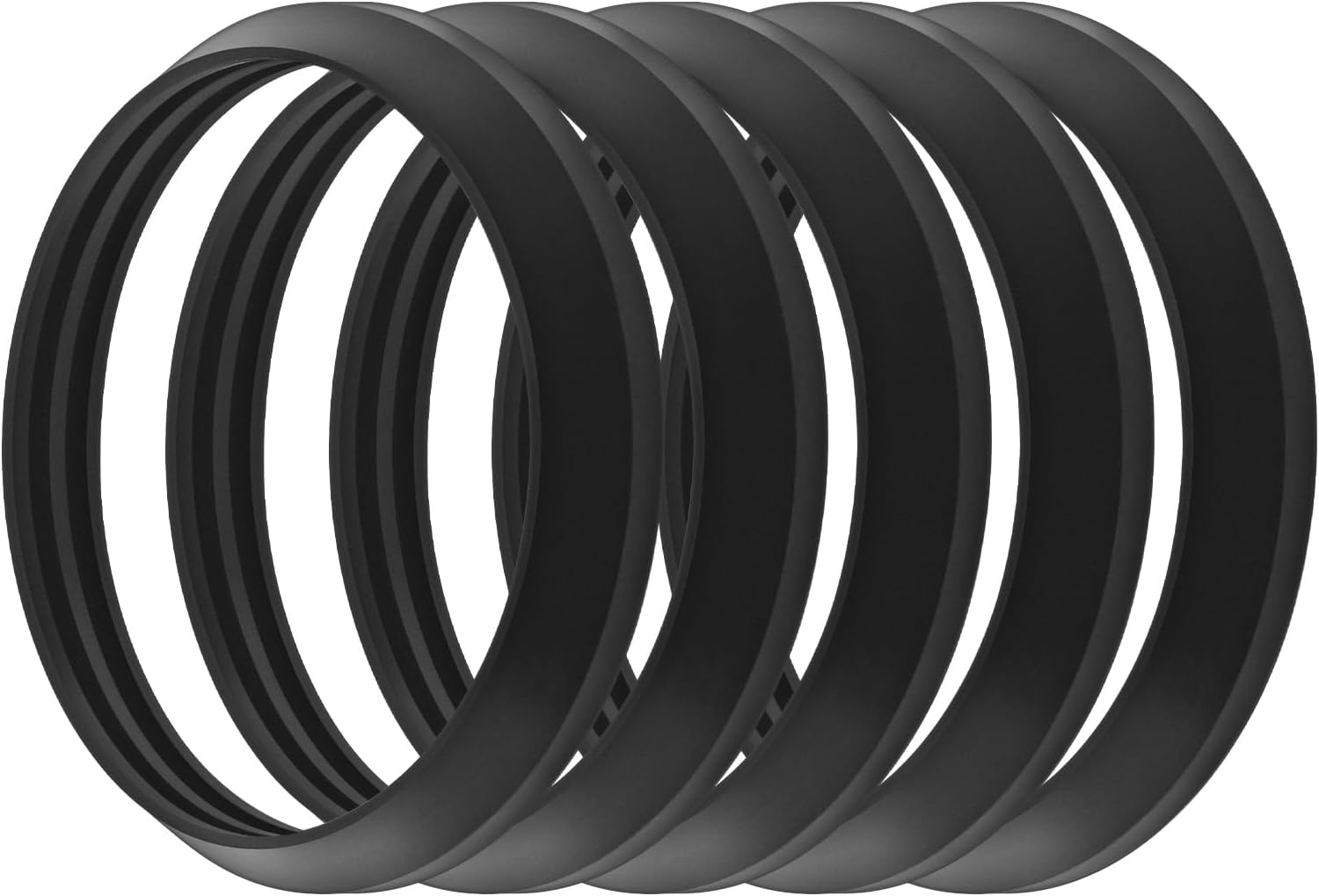 5 Stück Konische Dichtungsringe Für Siphons, Kompressionsdichtungen Aus Gummi Für Abdichtung Von Küchen-, Toiletten- Und Gartenrohren
