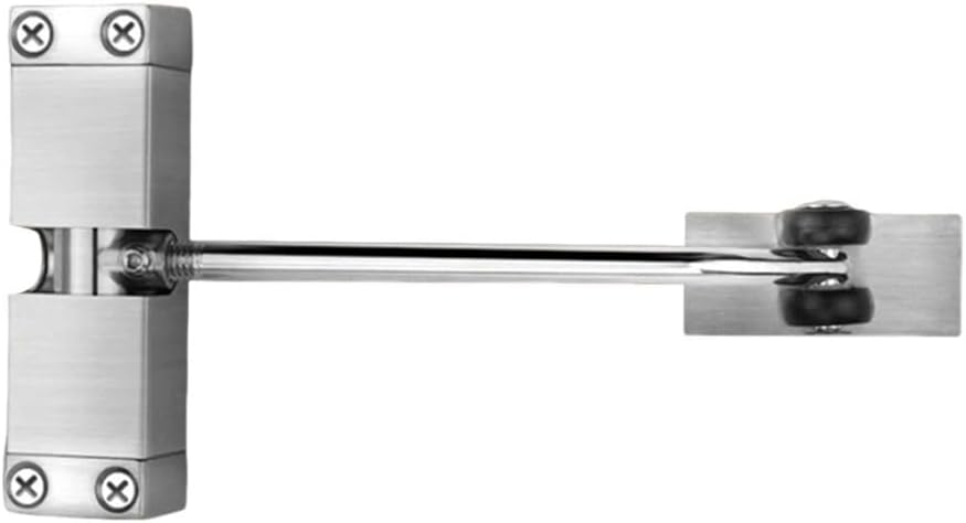 Hydraulischer Türschließer In Silber Mit Einstellbarer Federspannung (silber)