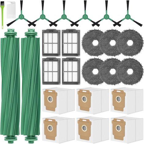 Neptune – Ersatzteile Für Irobot Roomba 505 Combo – 2 Bürstenwalzen, 6 Staubbeutel, 4 Hepa-filter – Effiziente Reinigung