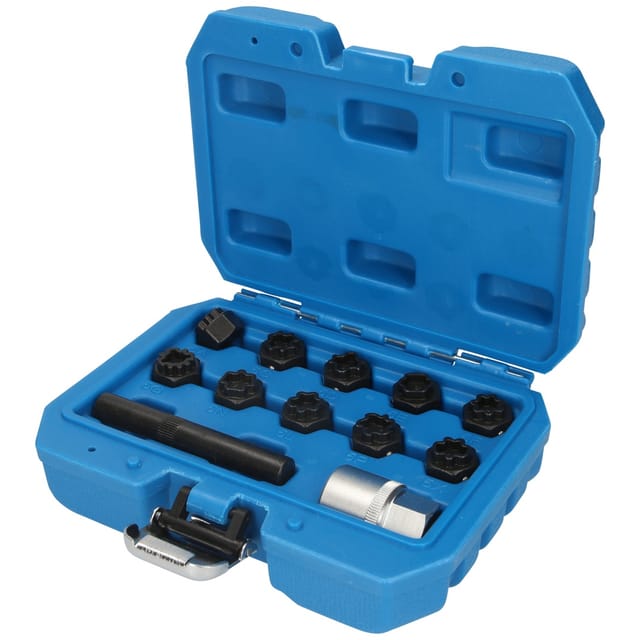 Brilliant Tools - Felgenschloss-sortiment Für Mercedes, 12-tlg.