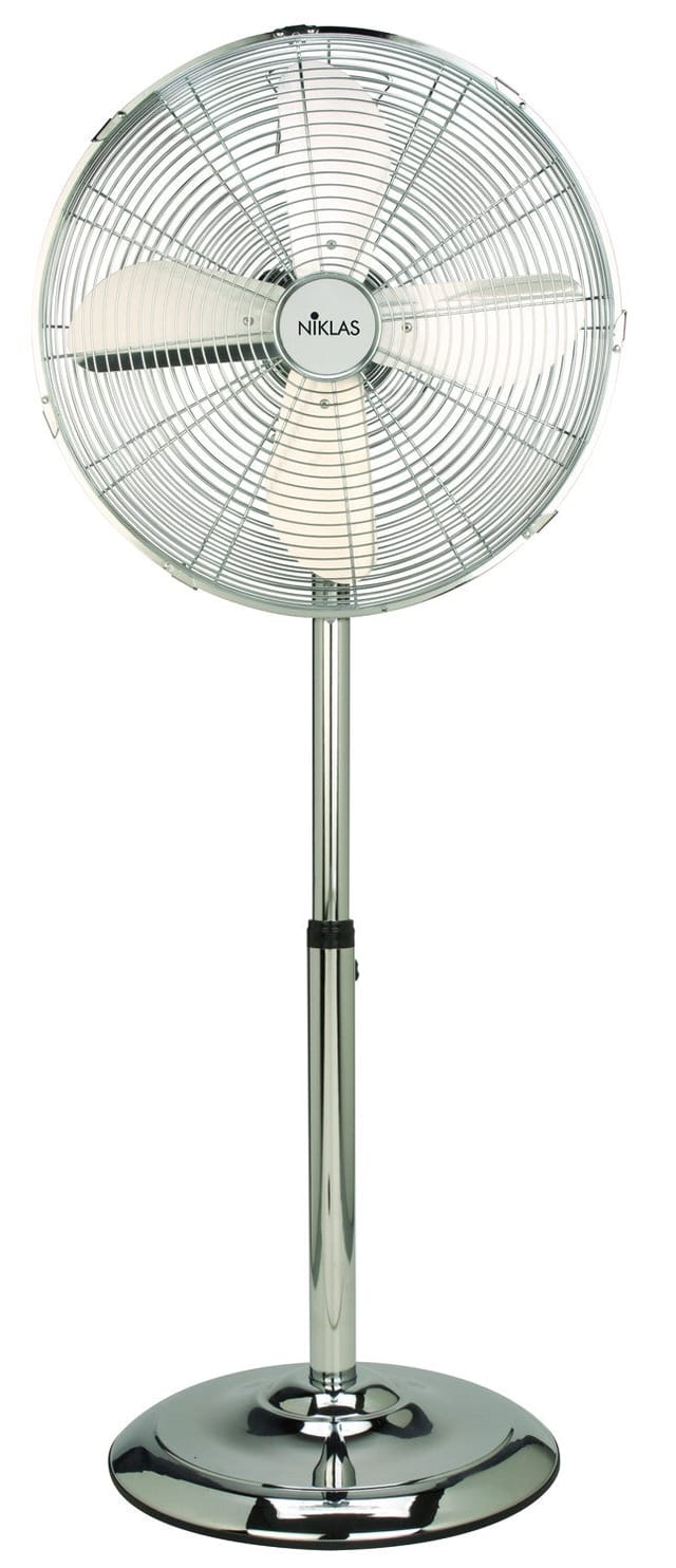 Defibrico - Niklas Newage Chrom 50w Standventilator