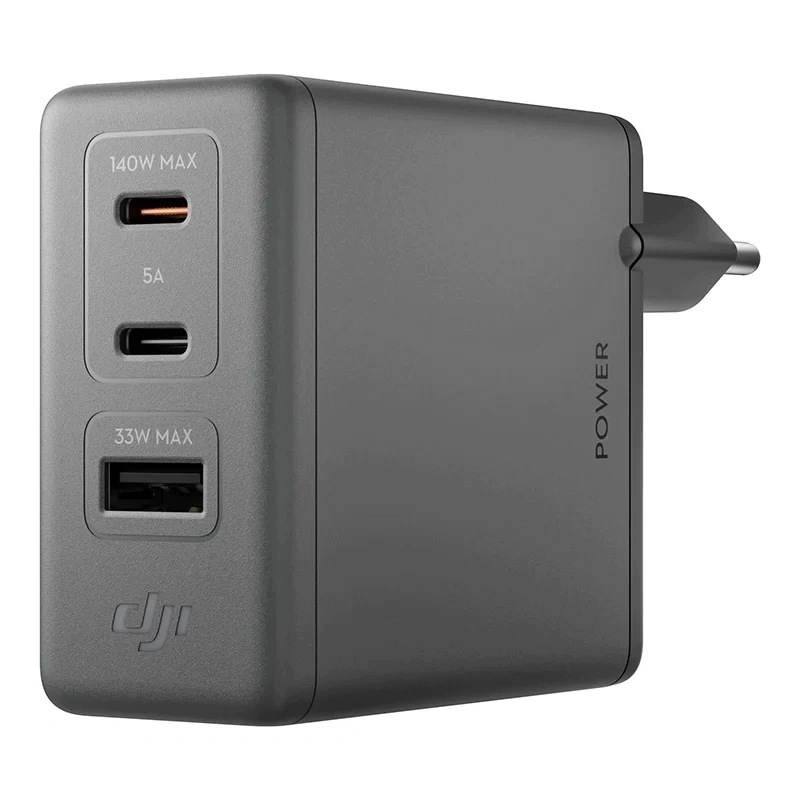 Dji Power Gan 140w Usb-c Usb-a Wandladegerät Drohnen-netzteil 1 Stück.