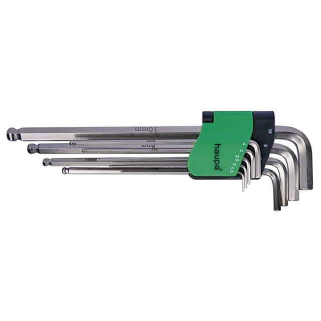 Satz Kugelkopf 9-tlg, 1,5-10 Mm, Extra Lang 100965