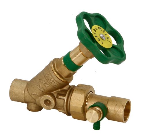 Schlösser Armaturen Kfr-ventil, M.entl.in Vsb Ausg. N.steig.spindel, Dn32, Loet 35, Dvgw