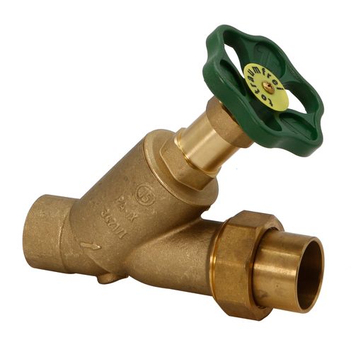 Schlösser Armaturen Freistromventil, O.entleerung Ag.loetv, N.st.sp, Dn32, Loet35, Dvgw