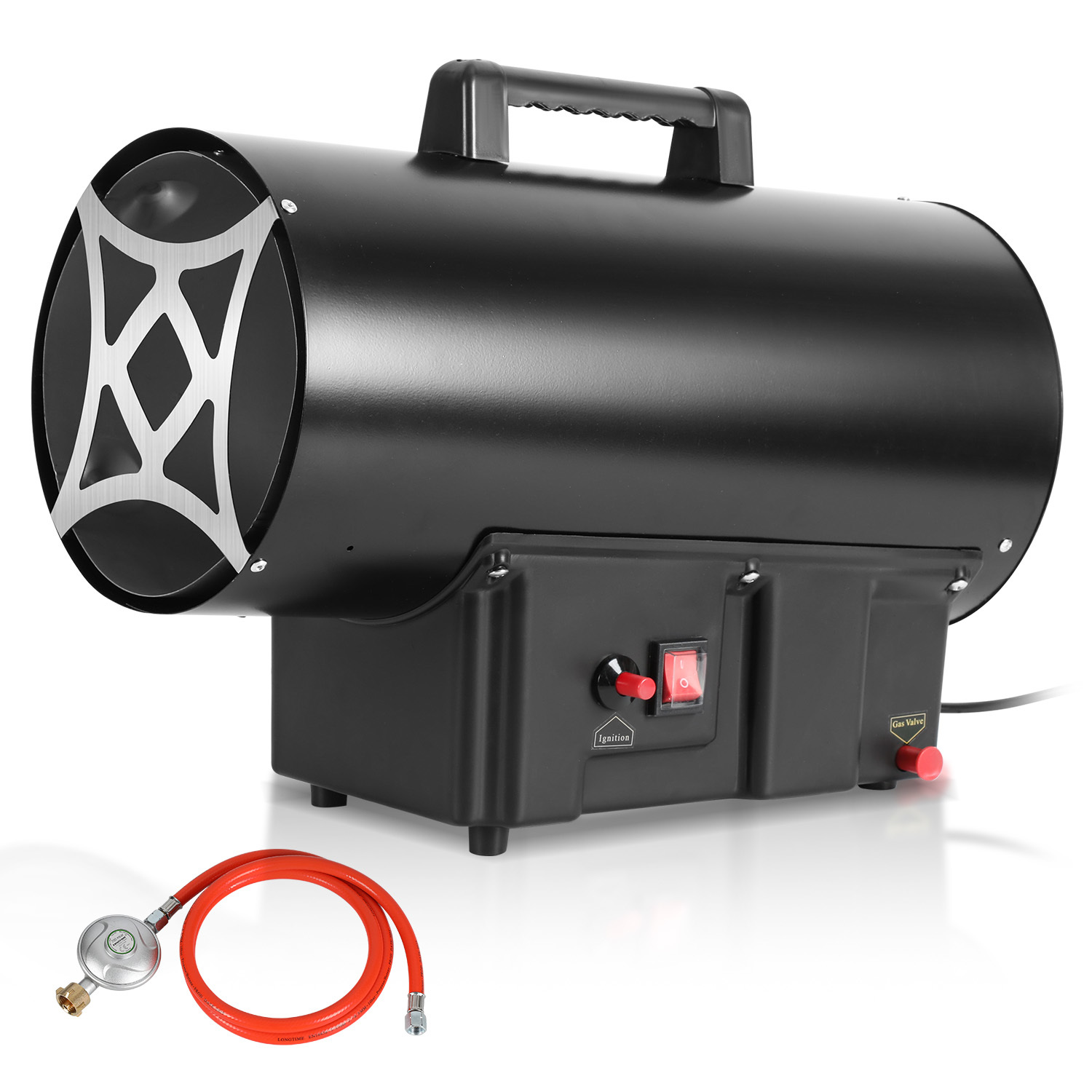 Tolletour Gasheizgebläse 30 Kw Für Flächen Bis 450 M², Gasheizer Für Garage Lager Und Bau