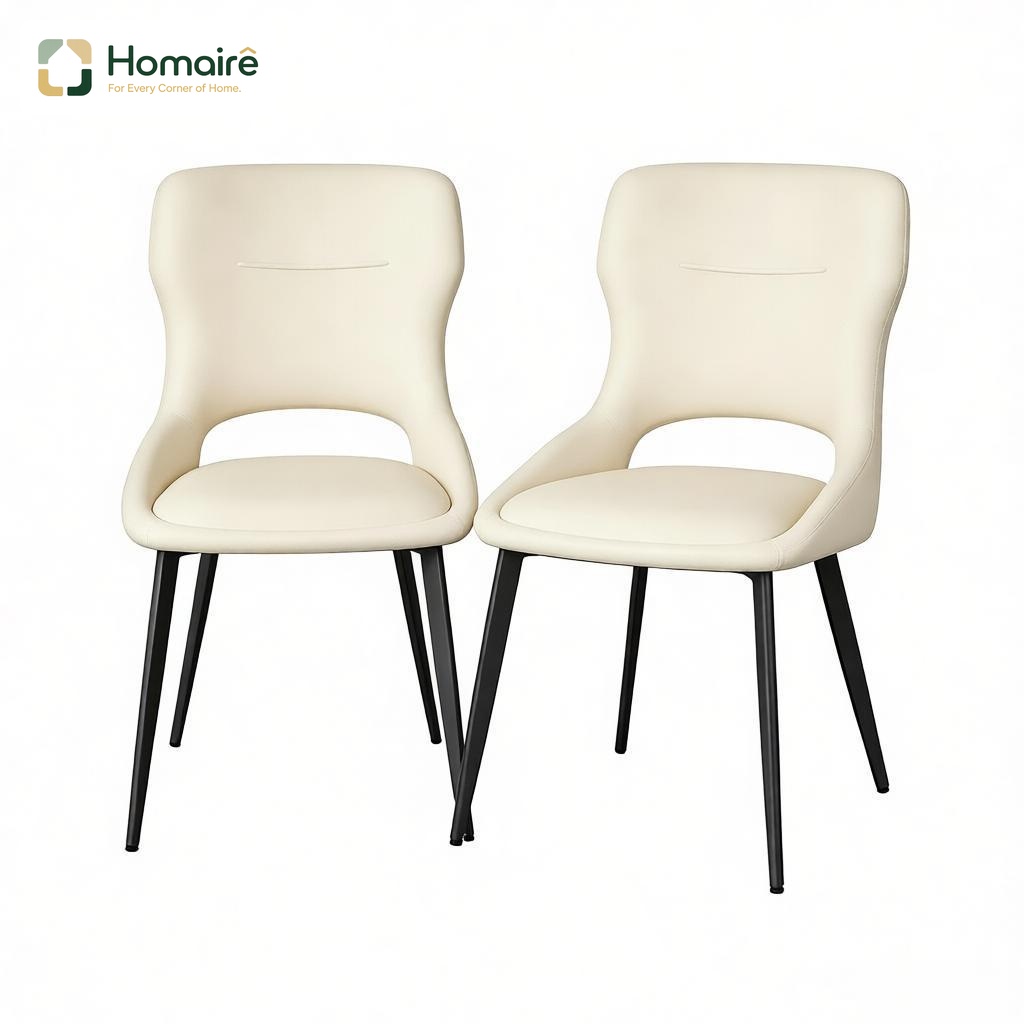 Gartenstuhl Aus Samt, Chenille, Schaumstoff Und Metall In Beige 43 X 40 X 86 Cm Homaire