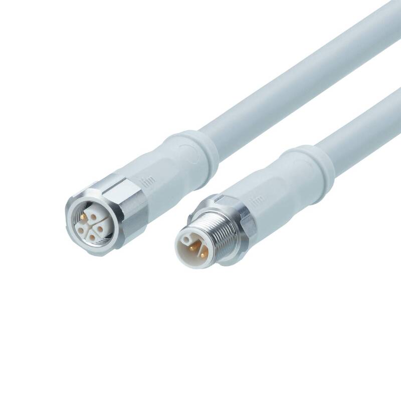 [neuwertig] B-ware Ifm Verbindungsleitung Kabel Verbindungskabel Powerkabel 63 V Mppe L-codiert 5 M