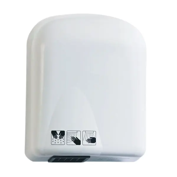 Automatischer Handtrockner Aus Abs Mit Fotocellula, 22,5 × 15,5 × 28,5 Cm
