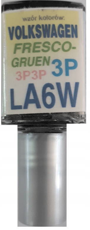 Vw La6w 3p Frescogruen Autolack-kratzerreparaturset Arasystem 10 Ml