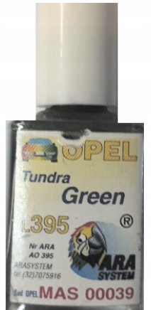 Opel L395 Tundragrün Lackkratzerreparatur 10 Ml Ara