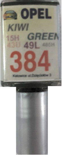 Opel 384 15h 43u 49l Ausbesserungslack In Kiwigrün
