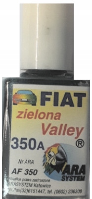 Fiat 350a Green Valley Autolackkratzerreparatur 10 Ml Arasystem