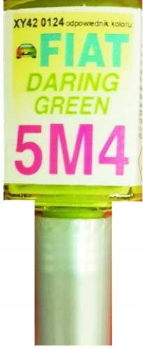 Fiat 5m4, Farbe Darling Green, Lackkratzerreparatur, 10 Ml Arasystem