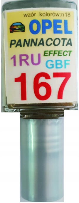 Opel Pannacota-effekt 167 1ru Gbf Autolack-ausbesserungslack Für Kratzer Ara