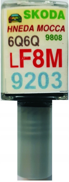 Skoda Hneda Mocca Lf8m 9203 Autolack Ausbessern Für Kratzer Ara