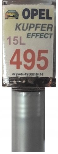Opel 495 15l Kupfer Autolack-ausbesserungsspray Kratzerreparatur 10 Ml Arasystem