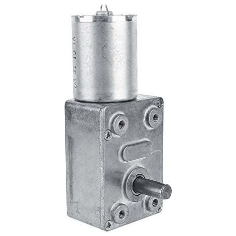 12 V Dc, Hohes Drehmoment, Schrauben-metallgetriebemotor, Turbo-schnecken-untersetzungsmotor (2 U/min)