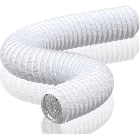 150 Mm Pvc-aluminium-abluftrohr – 6 M Vmc-mantel Für Luftabsaugung, Klimaanlage, Wäschetrockner – Verstärkte Dichtung