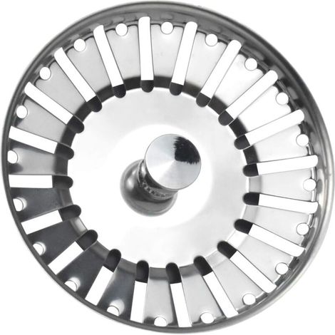 Manueller Abflusskorb Für Spülbecken, Durchmesser 84 Mm – Trimec