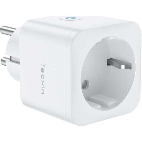 Teckin Sp21-1 Wifi 16a Smart-steckdose, Kompatibel Mit Alexa, Google Home, Siri, Sprachbefehl, Fernbedienung, Timer Und Zeitplan, Kein Hub Erforderlich (1 Packung)