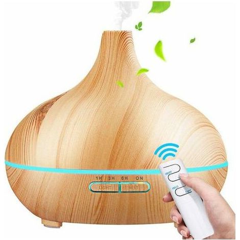 Ymyny Diffusor Für Ätherische Öle, 550 Ml Ultraschall-kühlnebeldiffusor, Elektrischer Duft-aroma-diffusor Mit Einstellbarem Nebelmodus Und 7 Led-farben