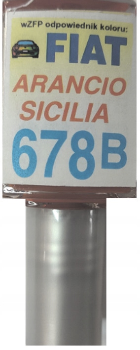 Fiat 678b Arancio Sicilia Lackausbesserungsstift Für Kratzer