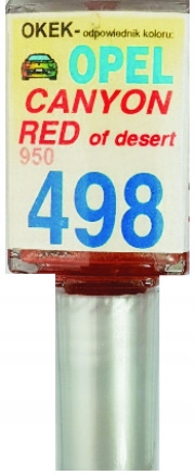 Opel 498 950 Canyon Rot Lackierung Sam Autokratzerreparatur 10 Ml Arasystem