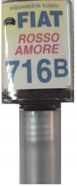 Fiat 716b Rosso Amore Autolackkratzerreparatur 10 Ml Arasystem