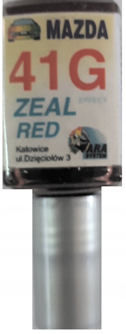 Mazda 41g Zeal Rot Lackkratzerreparatur 10 Ml Arasystem