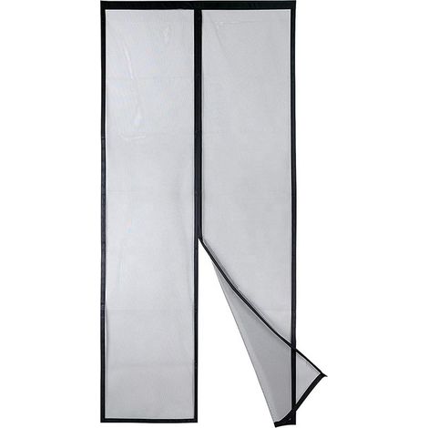 (100 X 210 Cm) Robustes Magnetisches Moskitonetz, Automatisches Schließen Von Oben Nach Unten, Hält Frische Luft Herein Und Insekten Draußen