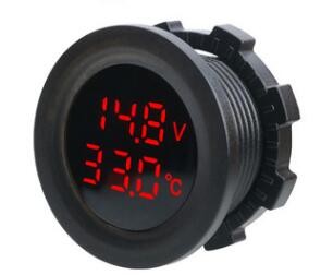 Thermometer, Voltmeter 2 In 1