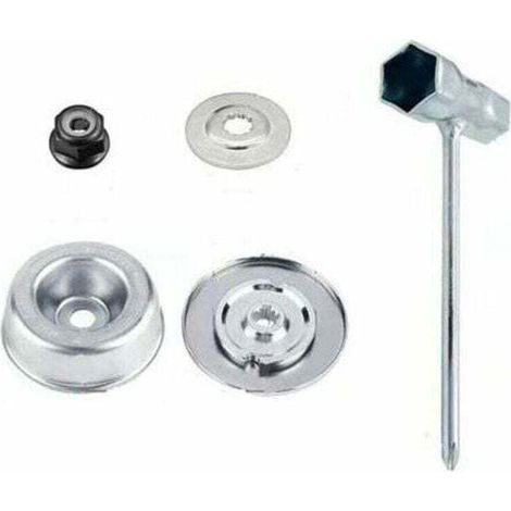 4 Teile Und Zubehör Für Stihl Fs55 Fs56 Fs120 Fs130 Fs130r Fs200 Fs200r Fs250, Xu, Hochwertiger Metall-freischneider-aufsatz, Ersatz Kzq – Kzq