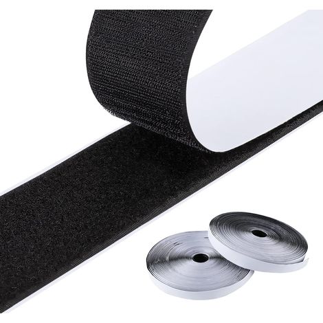 6m Selbstklebendes Klettband, Selbstklebendes Kratz-klettband Für Die Installation Von Fotorahmen, Flexibles, Selbstklebendes Magnetband, 25 Mm X 6 M