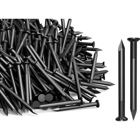 80 Stück 80 Mm Stahlspitzennägel, Beton-bildernägel, Kleine Wandnägel, Bildernägel, Holznägel, Ziegelnägel, Hängenägel.