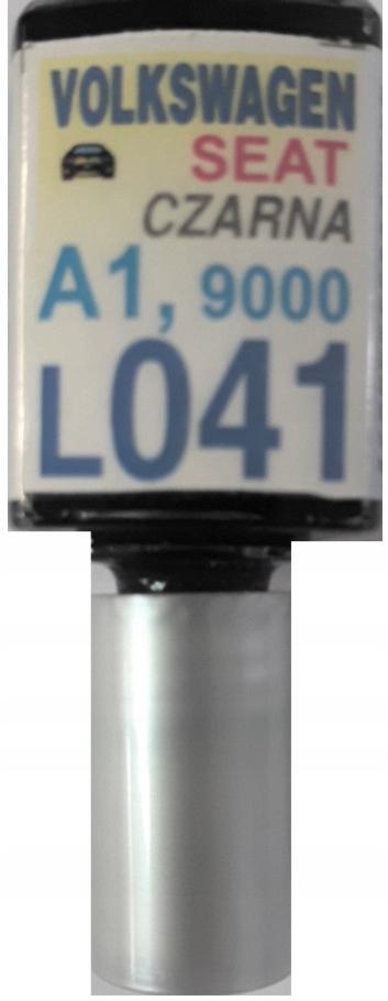 Vw Seat L041 Lackkratzerreparaturset Für Schwarze Autos, 10 Ml Arasystem
