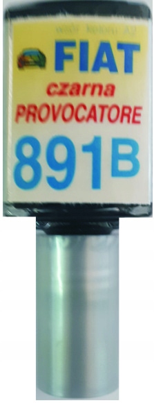 Fiat Schwarzer Provocatore 891b Autolackkratzerreparatur 10 Ml Ara