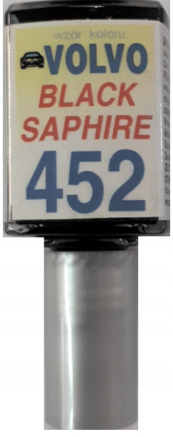 Volvo 452, Schwarzer Saphir, Lackkratzerreparatur 10 Ml Arasystem