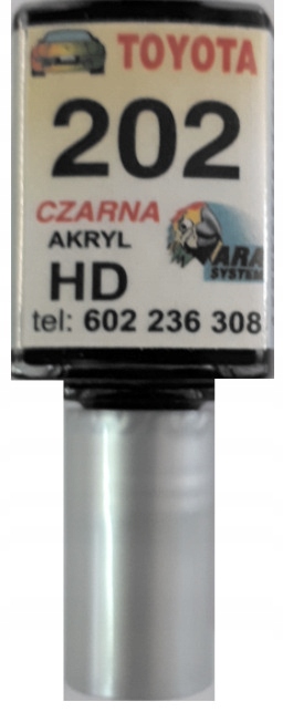 Toyota 202 Lackkratzerreparaturset Für Schwarze Autos, Arasystem 10 Ml