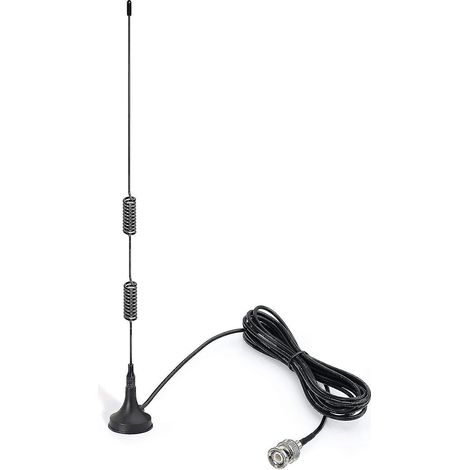 Crea Amateurfunk-polizei-scanner-antenne, Amateurfunk-mobilfunk-scanner-antenne, Magnetfuß, Bnc-stecker, Antenne Kompatibel