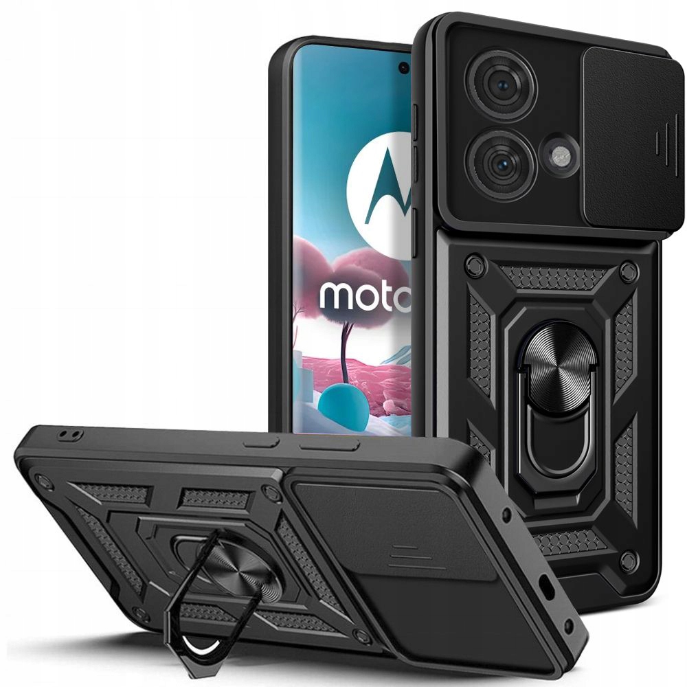 Schutzhülle Für Motorola Edge 40 Neo, Stabile Rückseite, Ständer, Linsenschutz