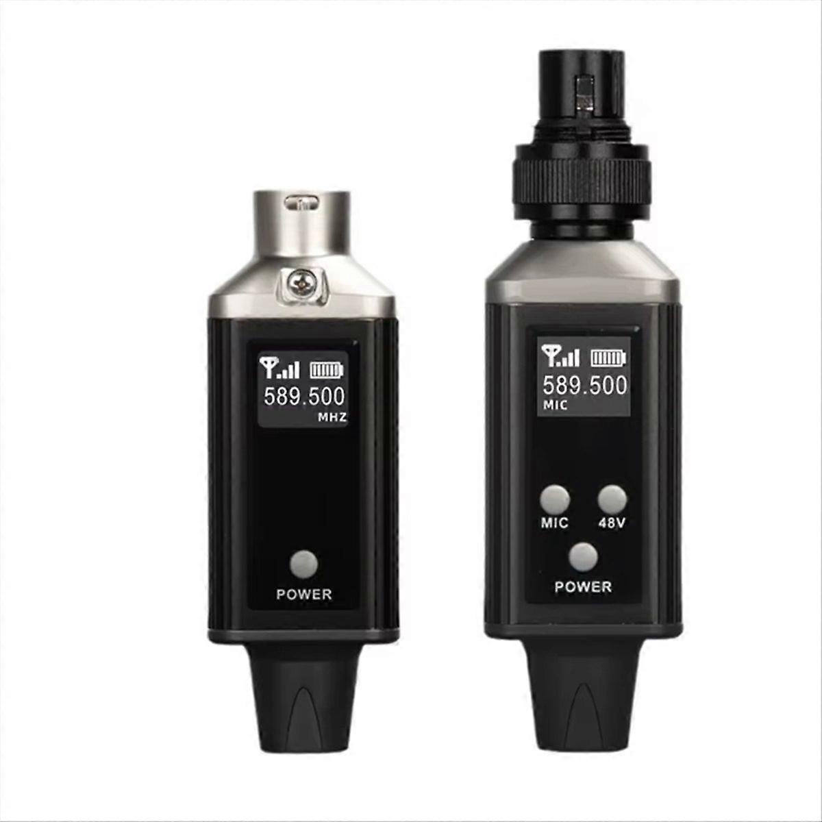 Adaptateur Uhf Sans Fil Pour Microphone Xlr, Émetteur Et Récepteur Audio Pour Microphones Et Guitare.