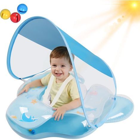 Echoo – Babyboje Mit Abnehmbarem Sonnenschutz Upf50+ – Ergonomisch Gepolsterter Sitz – Doppelkammer-sicherheitssystem – Für Kinder Im Alter Von 6 Bis 36 Monaten