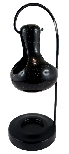 Santorini Duftlampe In Schwarz