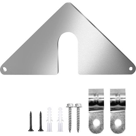 Lntyq Edelstahl-waschtischarmatur-montageplatten-befestigungsset Für Küche, Garten, Badezimmer