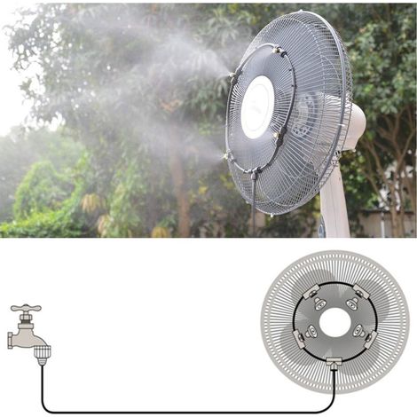 Outdoor-nebelventilator 16 Zoll Wasserkühler Kühlung Terrasse Garten -kzq