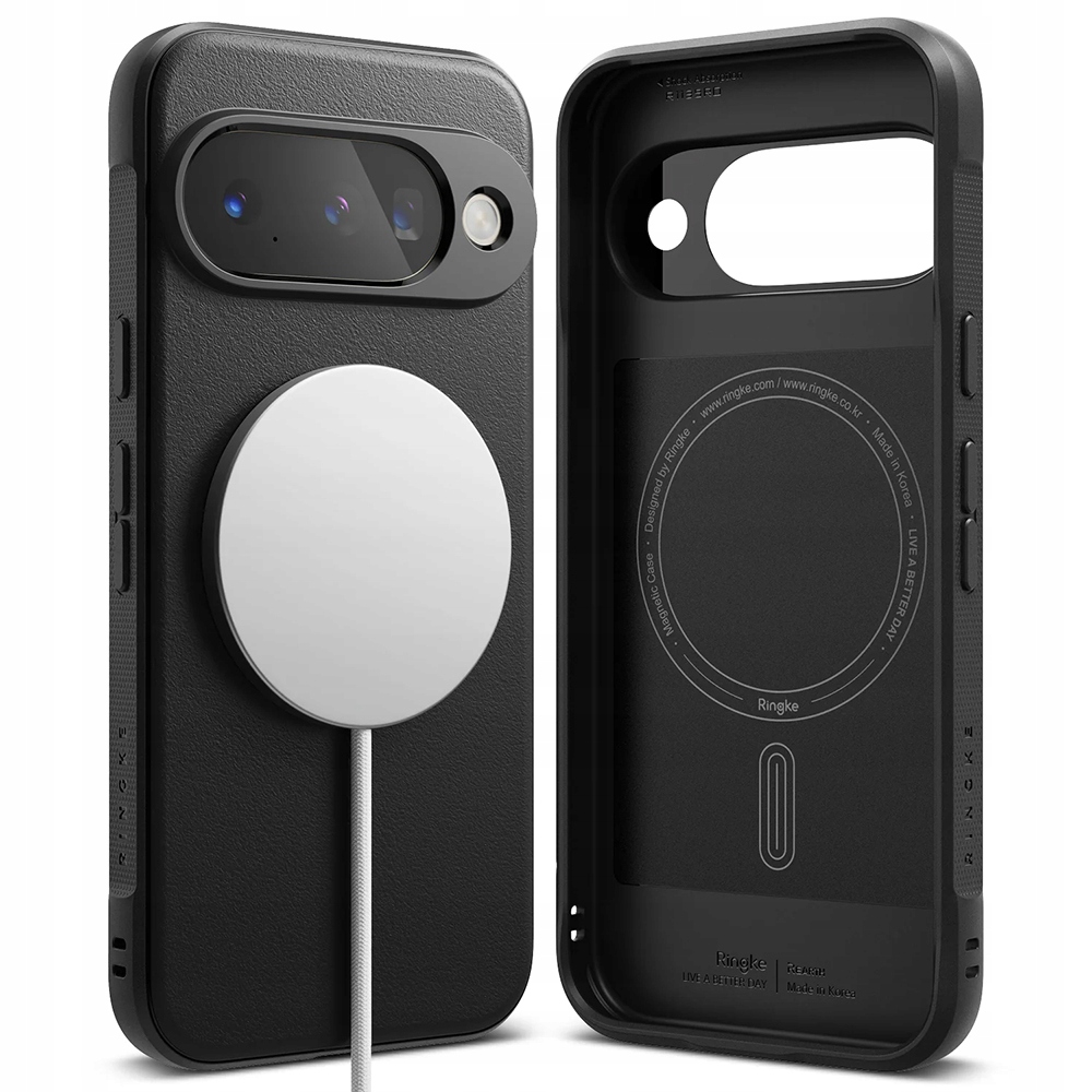 Ringke Hülle Für Google Pixel 10, Onyx Magsafe, Schwarze Rückseite, Dezentes Design