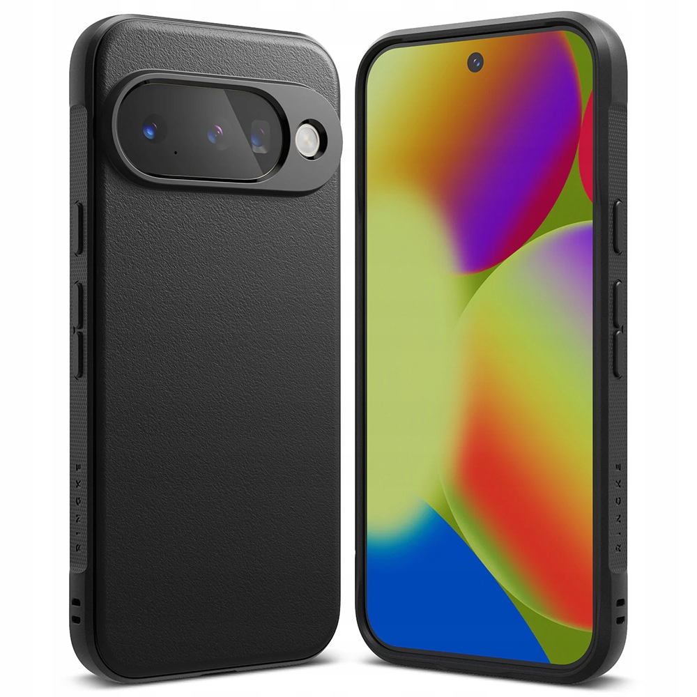 Ringke Hülle Für Google Pixel 10, Onyx-serie, Erhöhte Kanten, Schwarze Rückseite