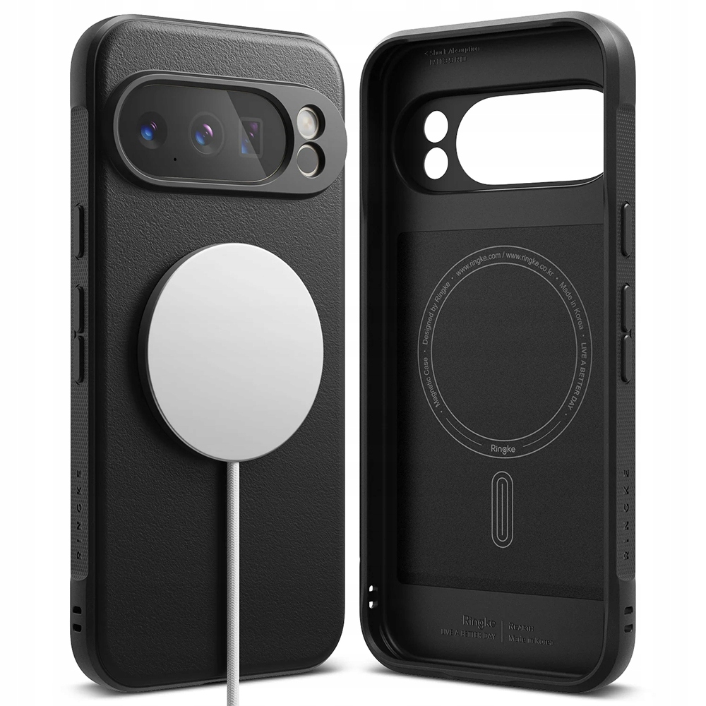 Ringke Hülle Für Google Pixel 10 Pro Xl, Onyx Magsafe, Schwarze Rückseite