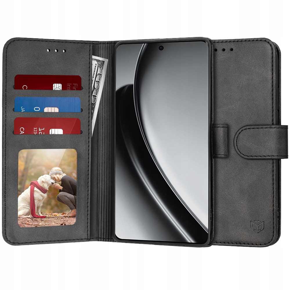 Realme Gt 6 / Gt 6t Klapphülle, Brieftaschenhülle, Schutzhülle, Holster